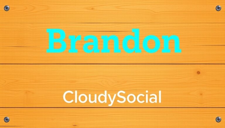 brandon about cloudysocial